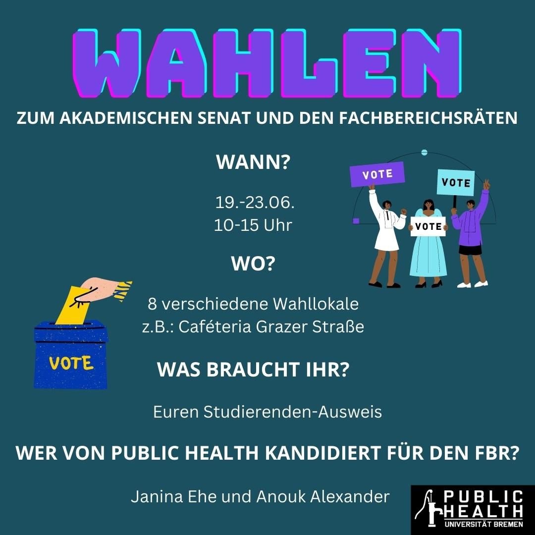 Wahlen zum Akademischen Senat und Fachbereichsrat